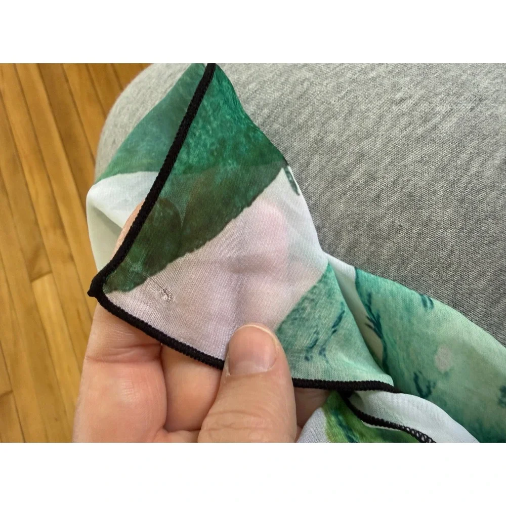 Cactus print lightweight colorful‎ scarf